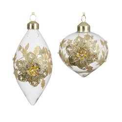 COLGANTE FORMA APLIQUE ANTIQUE D8CM