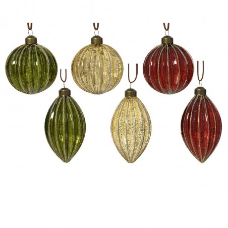 COLGANTE CRISTAL 3FORMAS 3COLORES D10CM