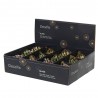 COLGANTE CRISTAL 3FORMAS 3COLORES D10CM