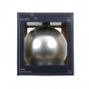 BOLA CRISTAL PLATA BRILLO D15CM