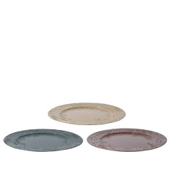 BAJOPLATODECORATIVO 3 SURTIDOS BOSQUE D33CM