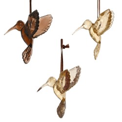 COLIBRI ACRILICO 3 SURTIDOS L9.50-W7.10-H9CM