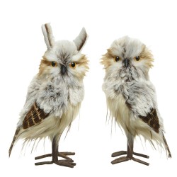 BUHO PLUMAS L8-W10-H15CM