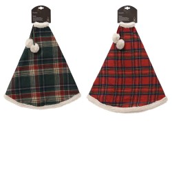 CUBREPIE TEXTIL CUADROS D90CM