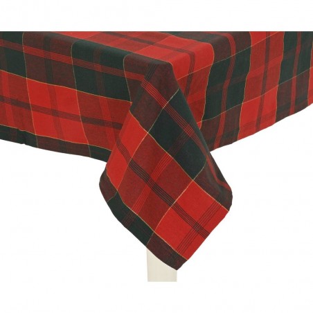 MANTEL ESCOSES ROJO 140X240CM