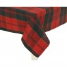 MANTEL ESCOSES ROJO 140X240CM