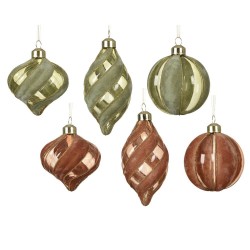 COLGANTE CRISTAL 3 FORMAS 2 COLORES D8CM