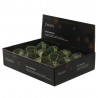 BOLA IRROMPIBLE CUADROS VERDES D8CM
