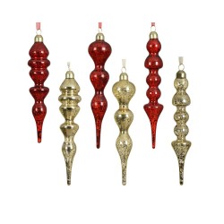 ORNAMENTO CRISTAL 6SURTIDOS H18CM