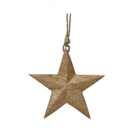 COLGANTE ESTRELLA MANGO L20-W20-H1.50CM