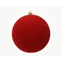 BOLAS IRROMPIBLES X 9PCS VELVET ROJO D8CM