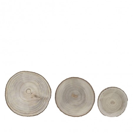 SET X 3 RODAJAS PAULONIA