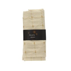 MANTEL LUREX ORO 140X180CM