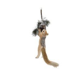 ARDILLA CON PIÑA L10-W14-H75CM