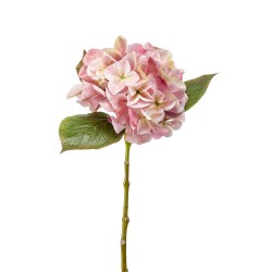 HORTENSIA ARTIFICIAL CHALLENGE ROSA 47CM TALLO