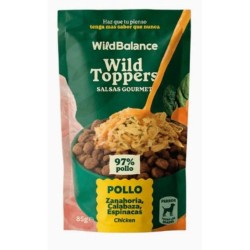 TOPPER POLLO/VERDURAS WILD BALANCE 85G