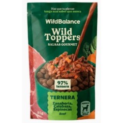 TOPPER TERNERA/VERDURAS WILD BALANCE 85G