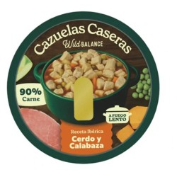 CAZUELA CASERA CERDO/CALABAZA WILD BALANCE 280G