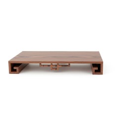 MESITA PRESENTADORA DE  MADERA PARA BONSAI32X21X