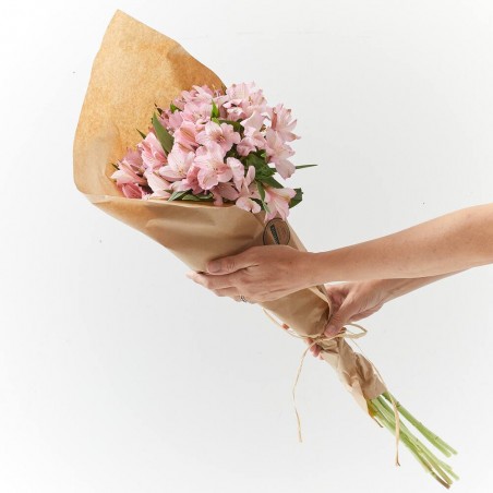 RAMO ALSTROEMERIAS ROSAS