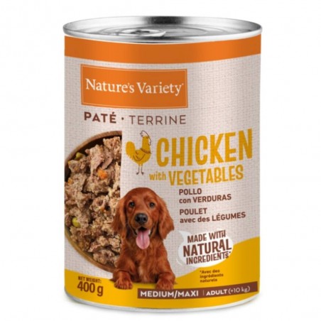 COMIDA HÚMEDA EN PATÉ DE POLLO PARA PERRO ADULTO MEDIANO/ GRANDE