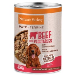 COMIDA HÚMEDA EN PATÉ DE BUEYPARA PERRO ADULTO MEDIANO/ GRANDE