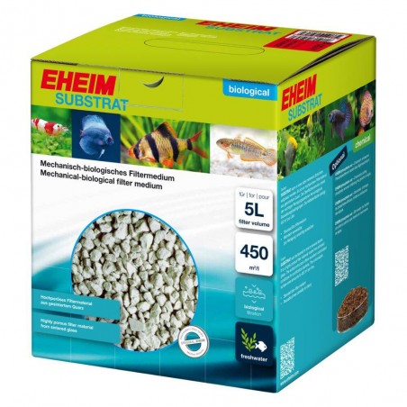 EHEIM SUBSTRAT 5L - MAT.FIL. BIOL. DE CUARZO