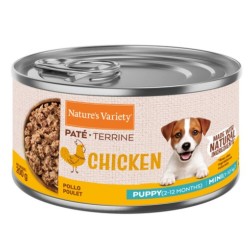 COMIDA HÚMEDA EN PATÉ DE POLLO PARA PERRO CACHORRO MINI