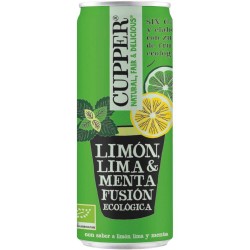 BEBIDA MENTA, LIMON Y LIMA BIO BIO CUPPER 250 ML