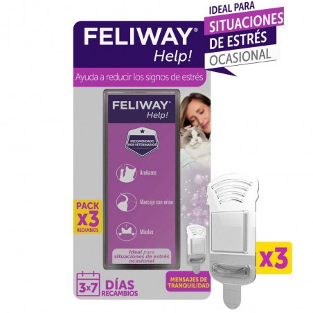 FELIWAY HELP - 3 RECAMBIOS