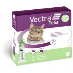 PIPETA VECTRA 3D ANTIPARASITARIA PARA GATO