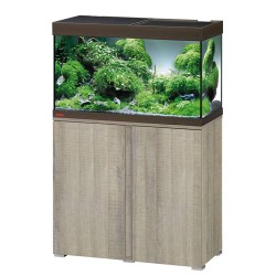 ACUARIO COMBIN EHEIM VIVALINE LED ROBLE GRIS BRONCE