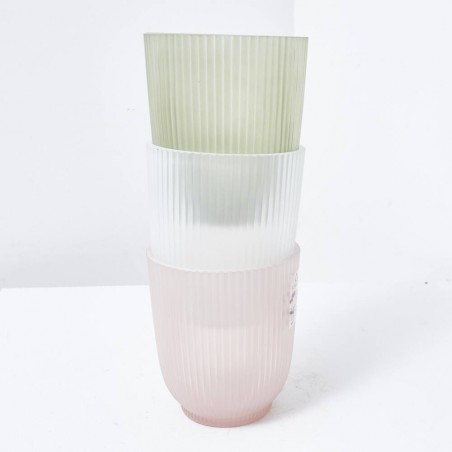 CUBRE FROZEN ROSE D13 H15CM