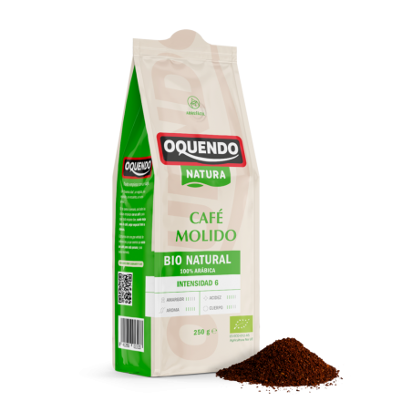 CAFÉ MOLIDO BIO 100% ARÁBICA 250GR