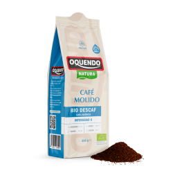 CAFÉ MOLIDO BIO DESCAFEINADO 100% ARÁBICA 250GR