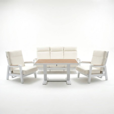 CONJUNTO LANMI ALUMINIO BLANCO