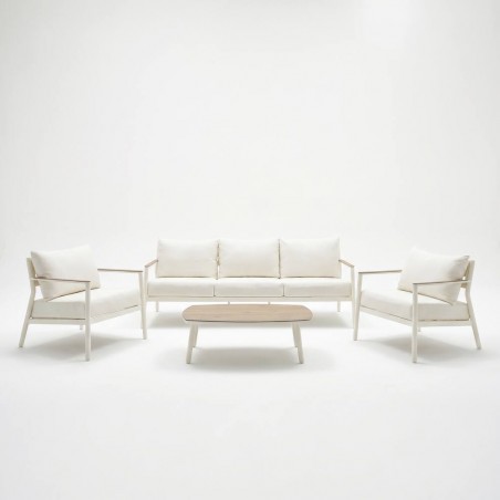 CONJUNTO TARIFA BLANCO ALUMINIO 4 PIEZAS