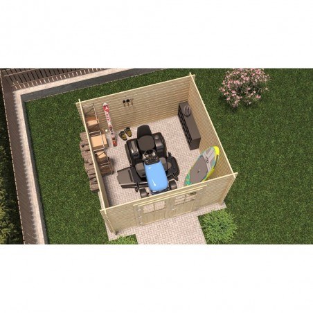 COBERTIZO VALLO MODERN 7,5M ²
