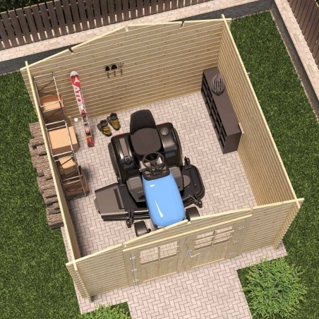 COBERTIZO VALLO 7,5M ²