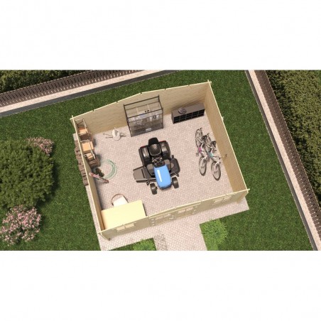COBERTIZO VALLO 17M ²