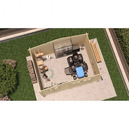 COBERTIZO VALLO 14M²