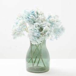 Hortensia preservada azul suave