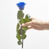 ROSA ETERNA AZUL 30CM