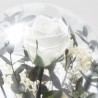 CÚPULA ROSA ETERNA BLANCA PEQUEÑA