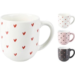 TAZA CORAZONES 300ML