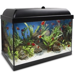 Kit acuario aqualed pro negro