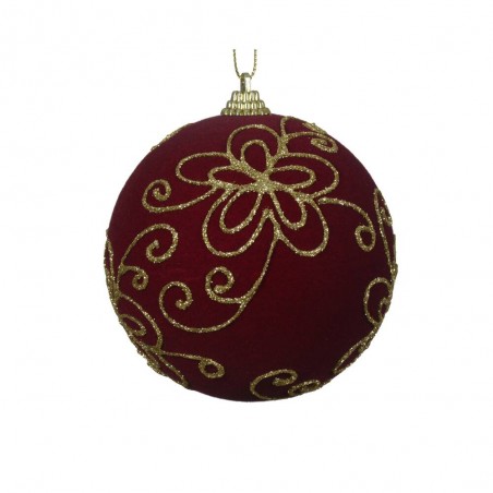 BOLA VELVET FLOR D10CM