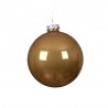 BOLA CRISTAL CARAMELO ENAMEL D15CM