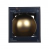 BOLA CRISTAL CARAMELO MATE D15CM