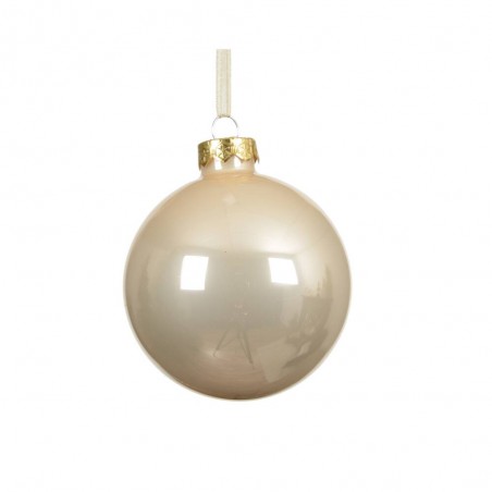 BOLA CRISTAL PERLA ENAMEL D15CM